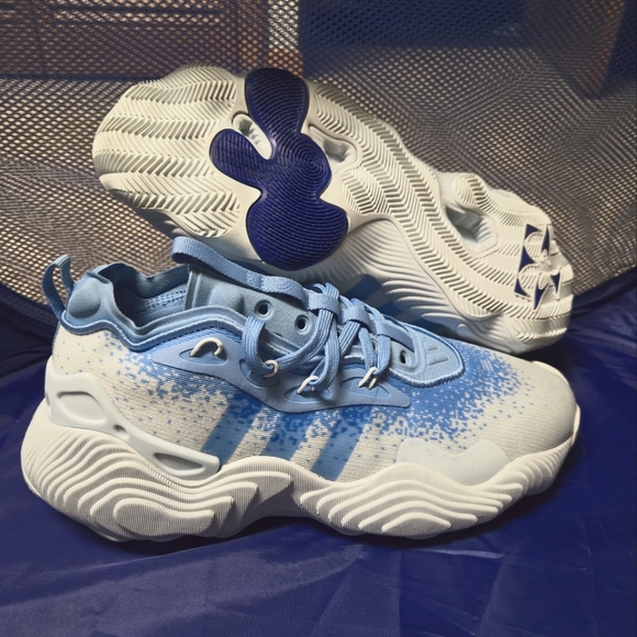 Adidas Trae Young 3 Semi Blue Burst - Picture 6 of 6